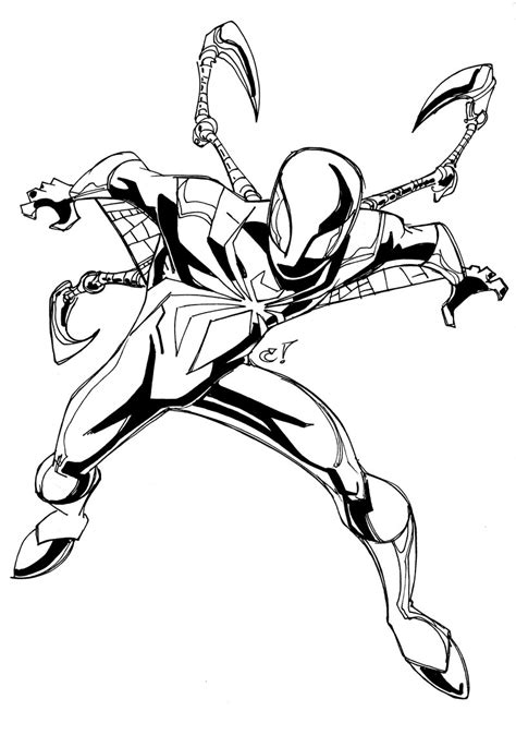 Download printable iron spider in infinity war coloring page. Cranboyz Online: The Iron Spider