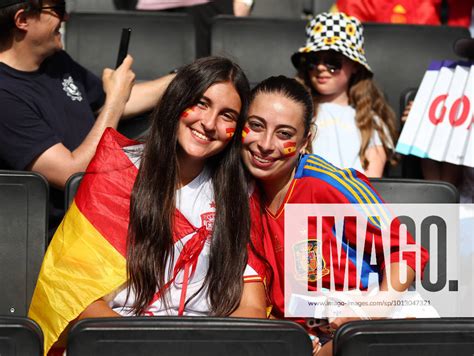 Milton Keynes England Th July Spanish Fans During The Uefa Women S European Championship