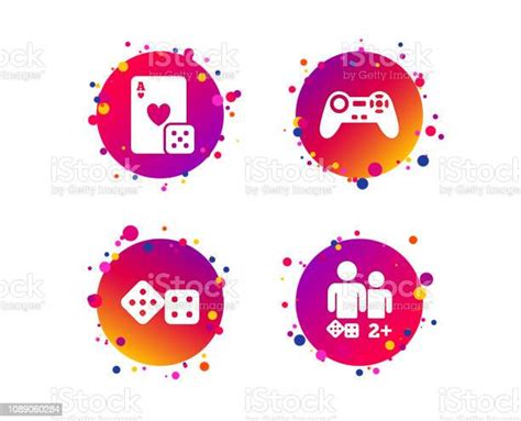 Gamer Icons Board Games Players Vector Stock Illustration Download