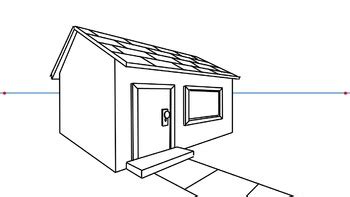 A photograph might have a height and a width, but it lacks depth. How to Draw a 3D House (2-Point Perspective) by Jacob ...
