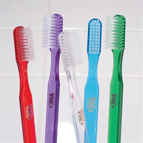 Translucent Poh Adult Toothbrushes Bulk Practicon