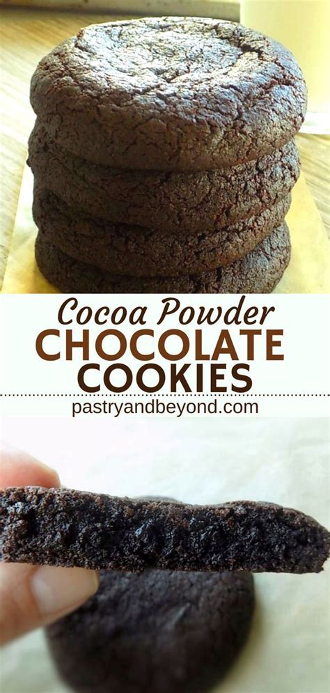 The difference between the two cocoa cocoa powder is a starch and can make your dessert drier than normal. Chocolate Cookies with Cocoa Powder-These delicious ...