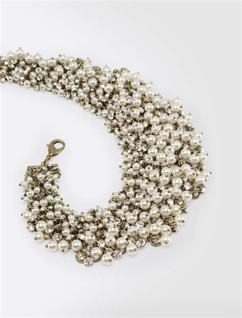 Necklace With Pearls White Weekend Max Mara