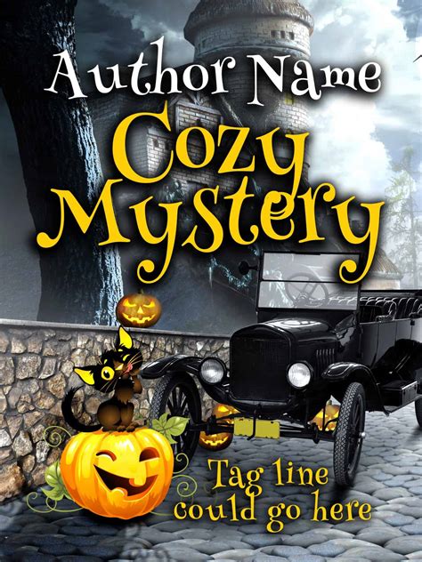 Cozy Halloween Mystery 1 The Book Cover Designer