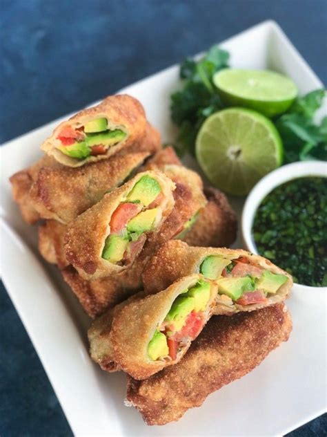 Avocado Egg Rolls Cookin With Mima Best Appetizer Recipes Appetizer