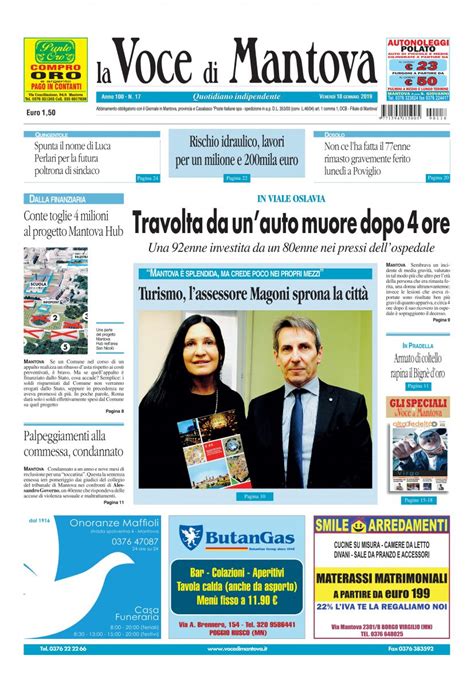 La disputa è dovuta al fatto che la prima stampa della gazzetta di mantova avvenne nel 1664 ma poi il giornale cambiò più volte nome durante la sua storia (foglio di notizie su mantova, foglietti, avisi, gazzetta del. La voce di mantova prima pagina ALEBIAFRICANCUISINE.COM
