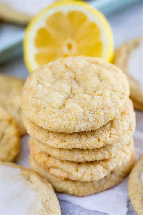 Best Lemon Cookie Recipe Plain Or Iced Crazy For Crust
