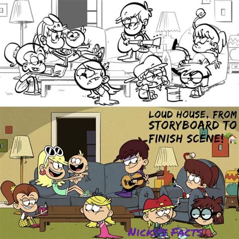 𝒩𝒾𝒸𝓀𝓎 𝐹𝒶𝒸𝓉𝓈𓁥 On Twitter Loud House Characters House Cartoon Cartoon