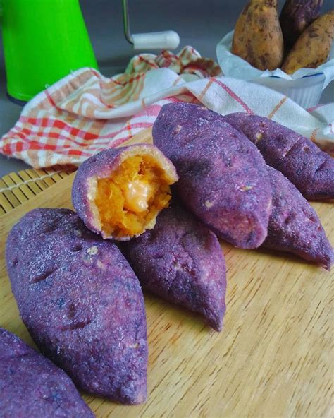 Resep Korean Sweet Potato Bread Enak Simpel Dan Manis Khas Ubi Ungu