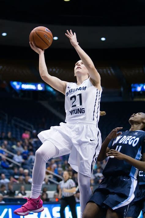 Byu Women S Basketball Wins First Wcc Regular Season Championship Over