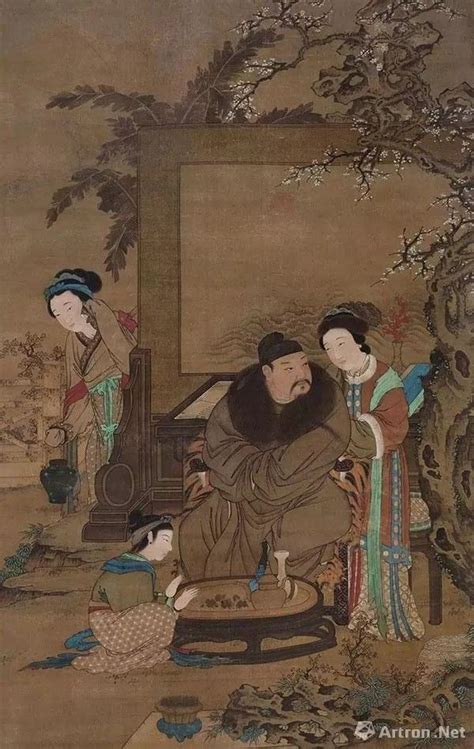 Ming Noble Man Ancient Chinese Art Ancient Paintings Chinese Artwork