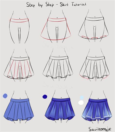Step By Step School Girl Skirt By Saviroosje Fashion