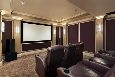 The Perfect Home Theater For Your Man Cave Home Cinema Marin