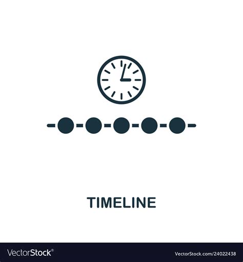 Timeline Icon Creative Element Design From Vector Ima