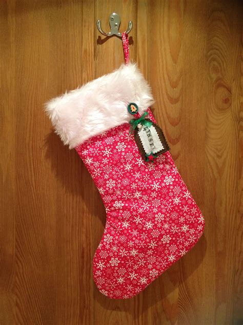 Personalised Christmas Stocking Christmas Stockings Personalized Craft