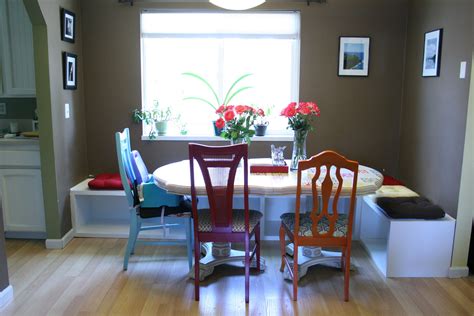 Maybe you would like to learn more about one of these? Dining room banquette, Booth seating, Floor seating living room