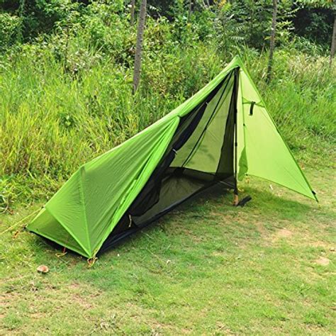 Ultralight 1 Man Tent Andake Waterproof Portable Camping Tent Silicone