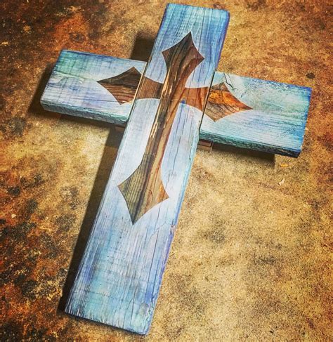 Decorative Wood Cross From Scrap 2x4s Wooden Crosses Cross Art
