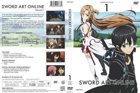 Sword Art Online Volume 1 2013 R1 Dvd Covers Dvdcovercom
