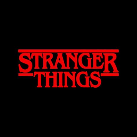 Stranger Things Cool Logo Mens T Shirt Regular Oganfatah90s
