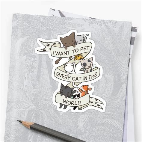 Cats Stickers By Canyounotqueenb Redbubble