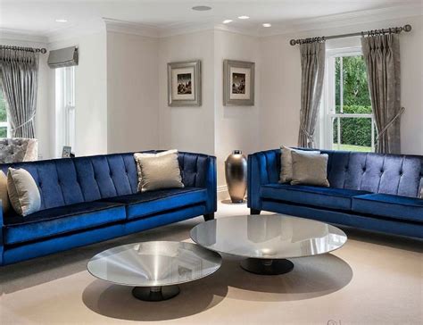 Elegant Royal Blue Sofa Living Room Ideas See More On This Design You