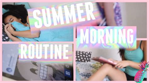 Summer Morning Routine Youtube