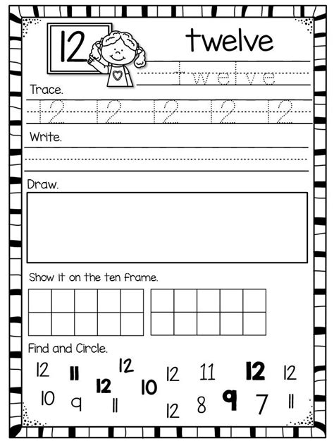 If this is a public computer please do not use this feature. Number Worksheets for 1-20 | Numbers kindergarten, Writing ...