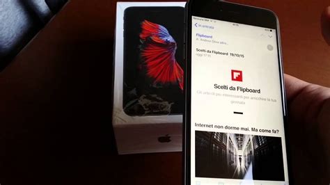 Iphone 6s Plusunboxing E Prime Impressioni Youtube