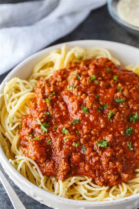 Homemade Spaghetti Sauce Simply Stacie