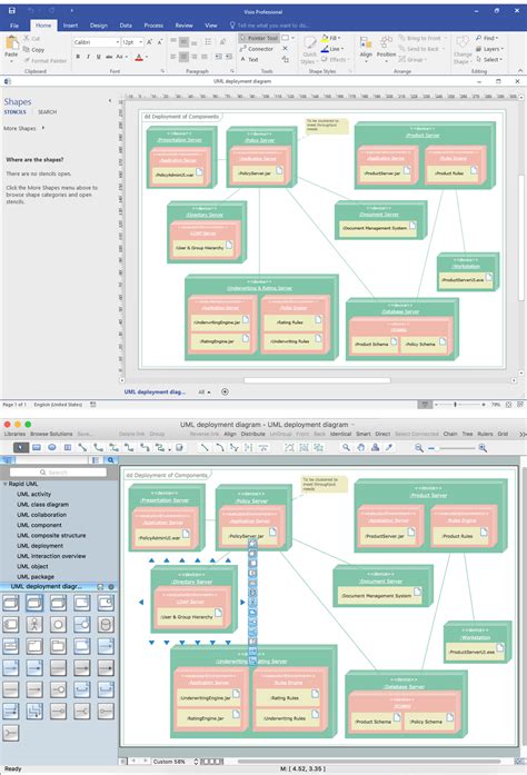 If you need to generate net lists, wiring lists, etc. Wiring Diagram: 35 Uml Diagram Visio