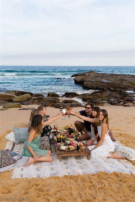 romantic idea picnic party beach dinner beach picnic