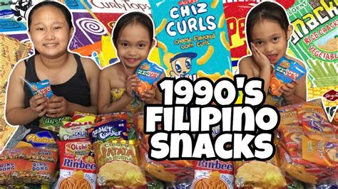 1990s Filipino Snacks Mukbang Junkfoods Chichirya Youtube