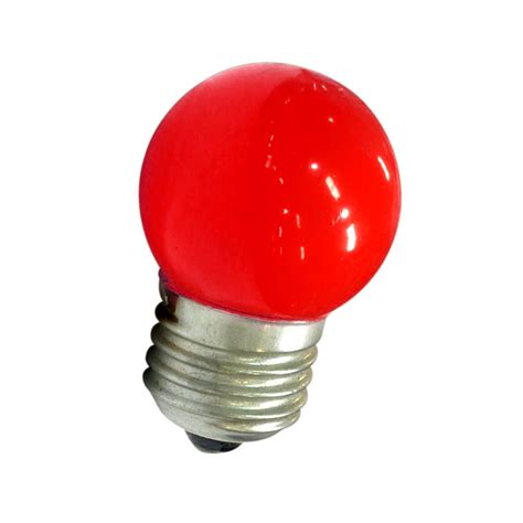 Foco Incandescentee 15 W E27 Rojo Lámparas Decorativas