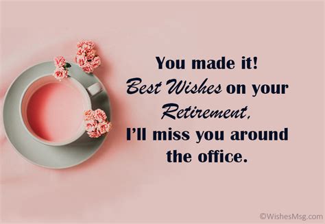 retirement wishes for coworker and colleague wishesmsg 2022