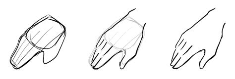 Tutorial Drawing Anime Hands Steps By Steps