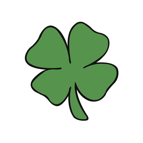 Four Leaf Clover Clip Art Clipart And Vector Collection