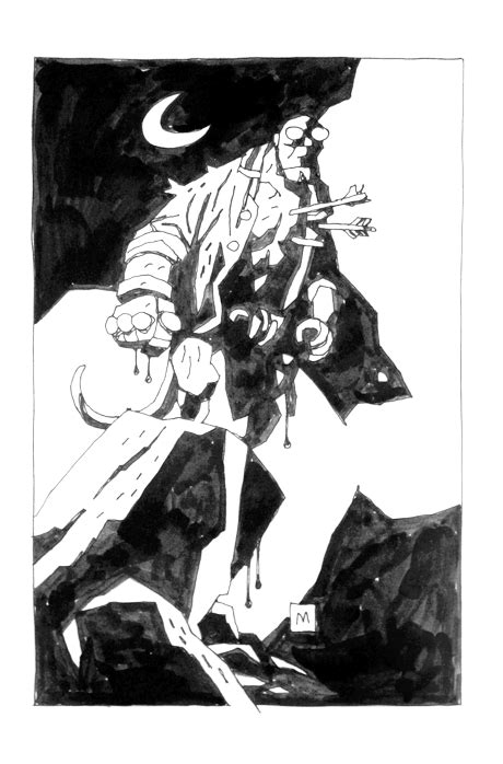 Mike Mignola Sketchbook 2008 More Drawings Mike Mignola Art Drawings