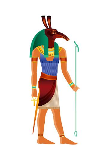 Seth Egyptian God Set Ancient Egyptian God Of Chaos Fire Desert