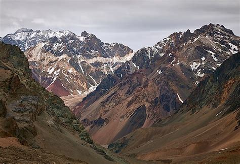 The Tallest Mountains In The South American Andes Worldatlas