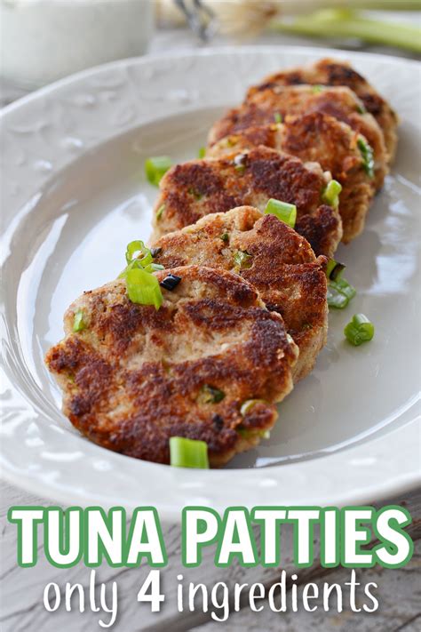 Tuna Patties Without Eggs Only 4 Ingredients Recipe In 2021 Tuna