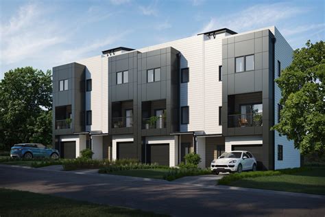Contemporary Townhomes Coming To Downtown Raleigh Chappell