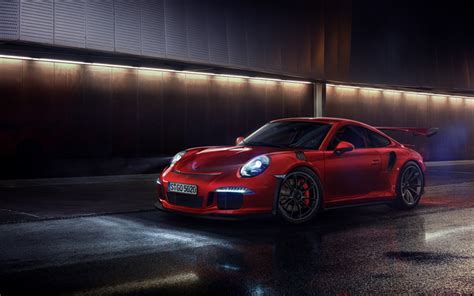 Télécharger Fonds Décran Porsche 911 Gt3 La Nuit 2018 Voitures Des