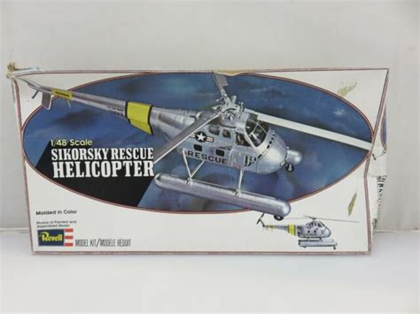 Revell Sikorsky Rescue Helicopter Scale Plastic Model Kit Unbuilt My