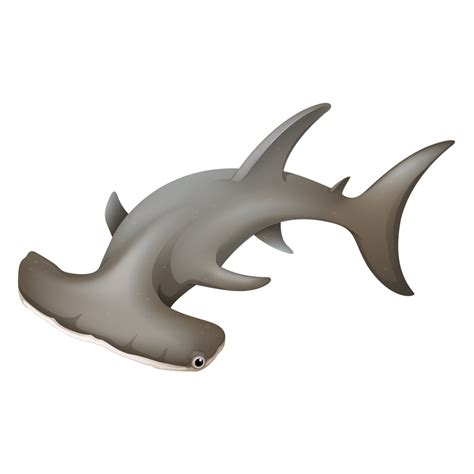 Hammerhead Shark Clip Art Cartoon Shark Png Download 10001000