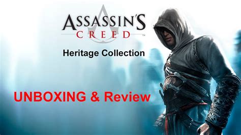 An Lisis Assassins Creed Heritage Collection Unboxing Youtube