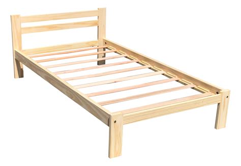 4.6 out of 5 stars. Amazonas Twin-XL Bed Solid Pine Wooden Single Bed Unfinished with Slats Support - Walmart.com ...