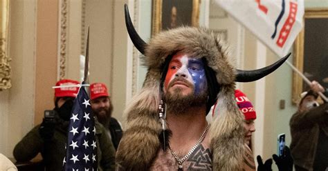Us Capitol Riot Shaman In Horns Among Dozens Charged After 5 Die