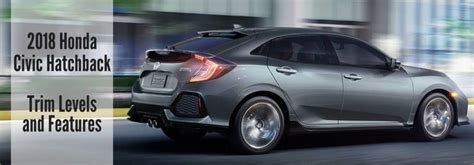 2018 Honda Civic Hatchback Trim Levels And Features At Planet Honda