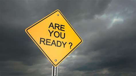 Disaster Preparedness Are You Ready